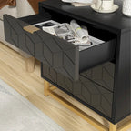 3 Drawer Dresser For Bedroom With Modern Style