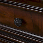 Furniture of America Eugene Traditional Solid Wood Chest with Felt-lined Top Drawer and Cedarwood-lined Drawer