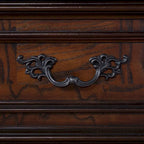 Furniture of America Eugene Traditional Solid Wood Chest with Felt-lined Top Drawer and Cedarwood-lined Drawer
