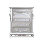 Furniture of America Eugene Traditional Solid Wood Chest with Felt-lined Top Drawer and Cedarwood-lined Drawer