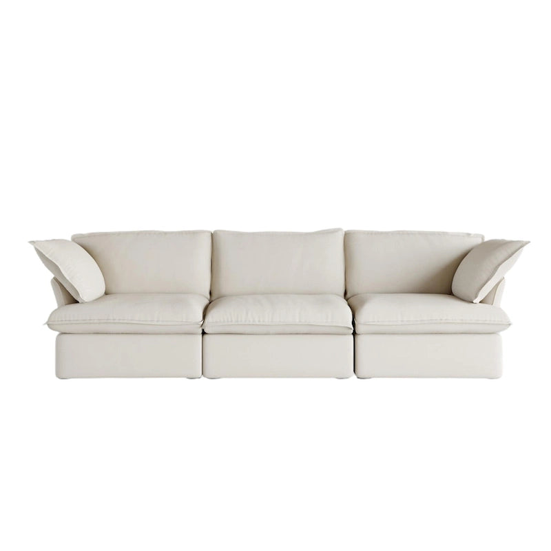 Modern Modular Sectional Sofa for Living Room 3 Seat, Comfy Convertible Sectional Sofas Couches