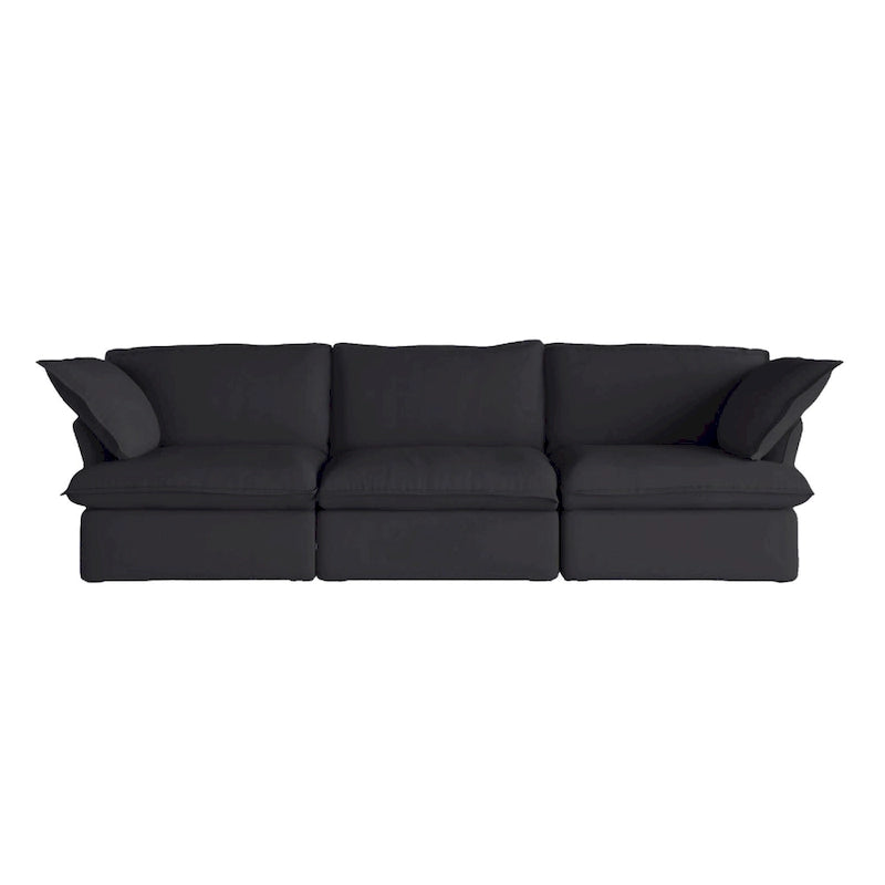 Modern Modular Sectional Sofa for Living Room 3 Seat, Comfy Convertible Sectional Sofas Couches