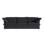 Modern Modular Sectional Sofa for Living Room 3 Seat, Comfy Convertible Sectional Sofas Couches