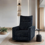 Olmas 33.5W Power Swivel Glider Recliner with USB Charger