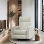 Olmas 33.5W Power Swivel Glider Recliner with USB Charger