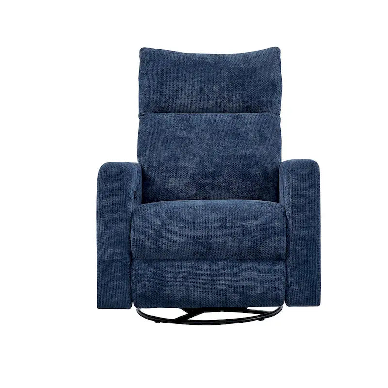 Olmas 33.5W Power Swivel Glider Recliner with USB Charger