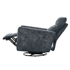 Olmas 33.5W Power Swivel Glider Recliner with USB Charger