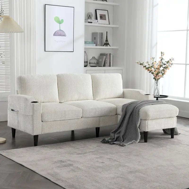 HOMEFUN storage sofa /Living room sofa cozy sectional sofa