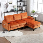 HOMEFUN storage sofa /Living room sofa cozy sectional sofa