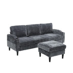 HOMEFUN storage sofa /Living room sofa cozy sectional sofa