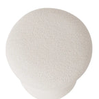 Adeco Mushroom Ottoman Large Soft Foot Stool for Living Room Bedroom