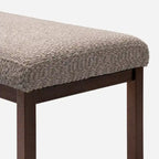 Contemporary Upholstered Rectangular Accent Bench