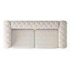Corvus Aosta Chesterfield Tufted Velvet Sofa