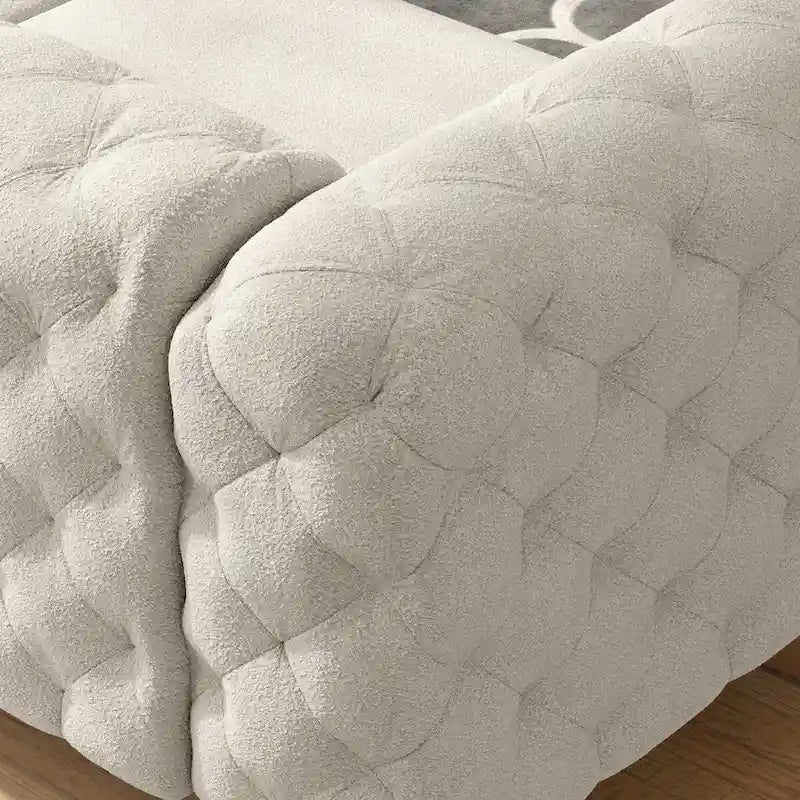 Corvus Aosta Chesterfield Tufted Velvet Sofa