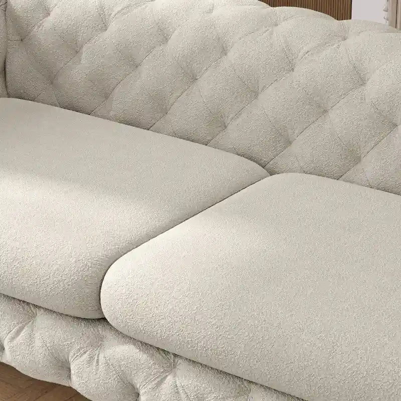Corvus Aosta Chesterfield Tufted Velvet Sofa