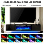 Wall Mounted Fireplace Entertainment Center with 36 Electric Fireplace