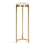 Kate and Laurel Aguilar Glam Drink Table - 9x9x23