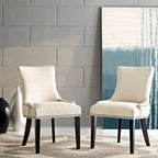 Porch & Den Helen Fabric Upholstered Dining Chair (Single Chair)