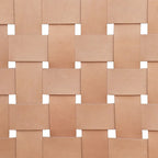 Poly and Bark Banda Teak & Leather Dining Chair - Solid Teak Wood Frame