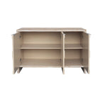 Accent Cabinet 3 Door Wooden Sideboard Buffet Server Cabinet