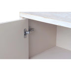 Accent Cabinet 3 Door Wooden Sideboard Buffet Server Cabinet
