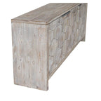 Accent Cabinet 3 Door Wooden Sideboard Buffet Server Cabinet