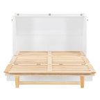 Nestfair Full Size Murphy Bed with Large Drawers
