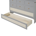 Nestfair Full Size Murphy Bed with Large Drawers