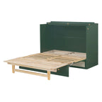 Nestfair Full Size Murphy Bed with Large Drawers