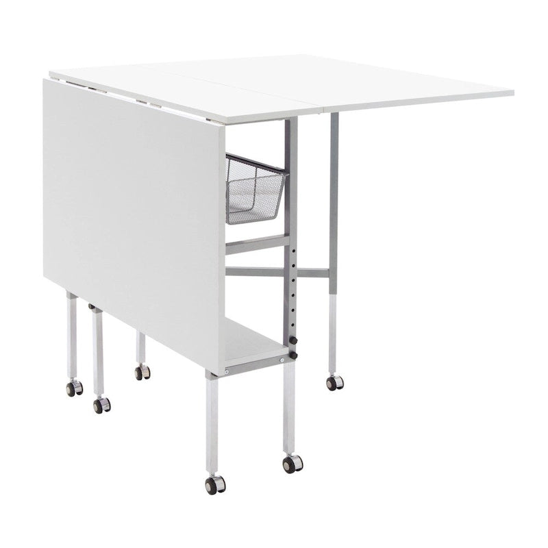Sew Ready Adjustable Height Hobby and Craft Table with Drawers