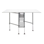 Sew Ready Adjustable Height Hobby and Craft Table with Drawers