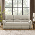 Hydeline Erindale Zero Gravity Power Recline and Headrest Top Grain Leather Sofa
