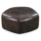 Poly & Bark Porto Ottoman - Full Grain Genuine Italian Leather