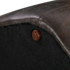 Poly & Bark Porto Ottoman - Full Grain Genuine Italian Leather
