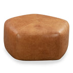 Poly & Bark Porto Ottoman - Full Grain Genuine Italian Leather