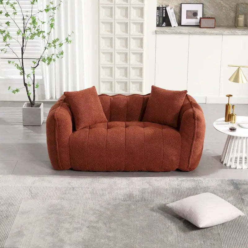Comfortable square recliner sofa