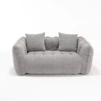 Comfortable square recliner sofa