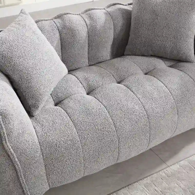 Comfortable square recliner sofa
