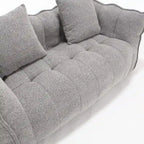 Comfortable square recliner sofa