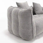 Comfortable square recliner sofa