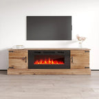 Carmen BL-EF Fireplace TV Stand