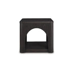 Signature Design by Ashley Yellink Black End Table - 24.13 W x 24.13 D x 22 H