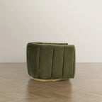 Cardiff Mid Century Modern Comfy Swivel Accent Chair