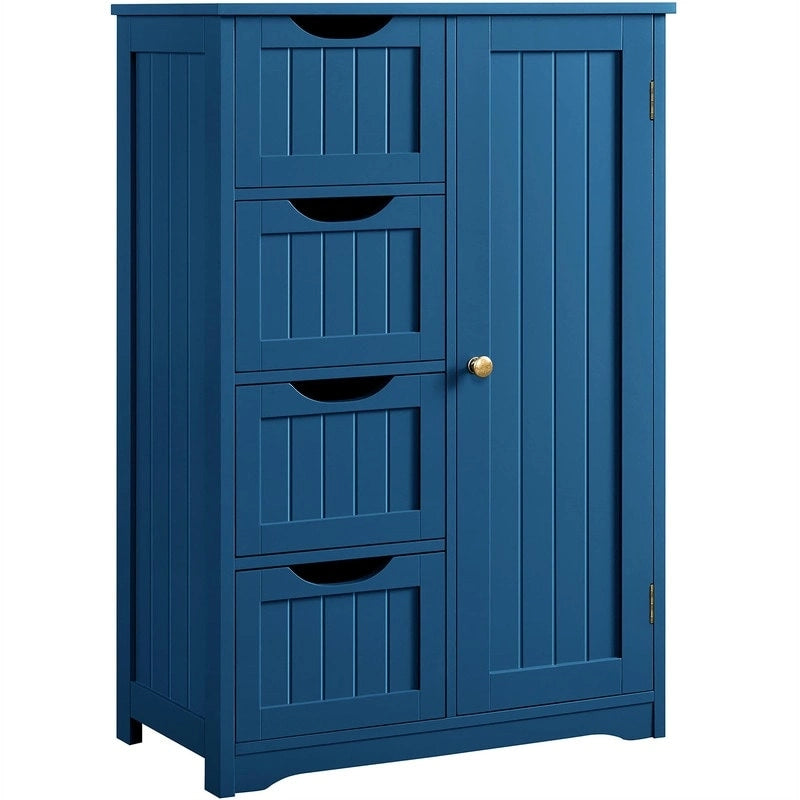 Wooden Bathroom Floor Cabinet - 13D x 22W x 32H