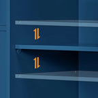 Wooden Bathroom Floor Cabinet - 13D x 22W x 32H