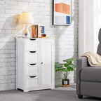 Wooden Bathroom Floor Cabinet - 13D x 22W x 32H