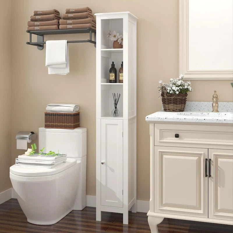 Bathroom Storage Cabinet with Adjustable Shelves