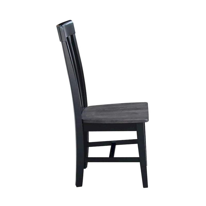 International Concepts Solid Wood Cosmo Tall Mission Chairs, Set of 2