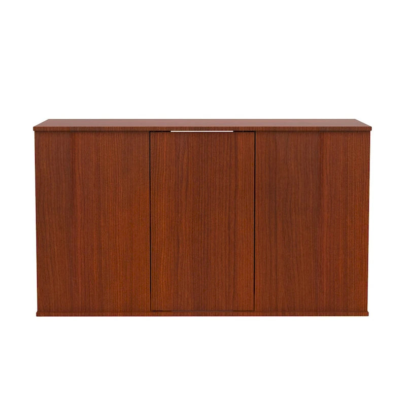 Aquatic Fundamentals 75/90 Gallon Serene Cherry Aquarium Stand with Enclosed Storage