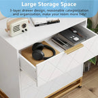 3 Drawer Dresser, Wood Chest Drawers